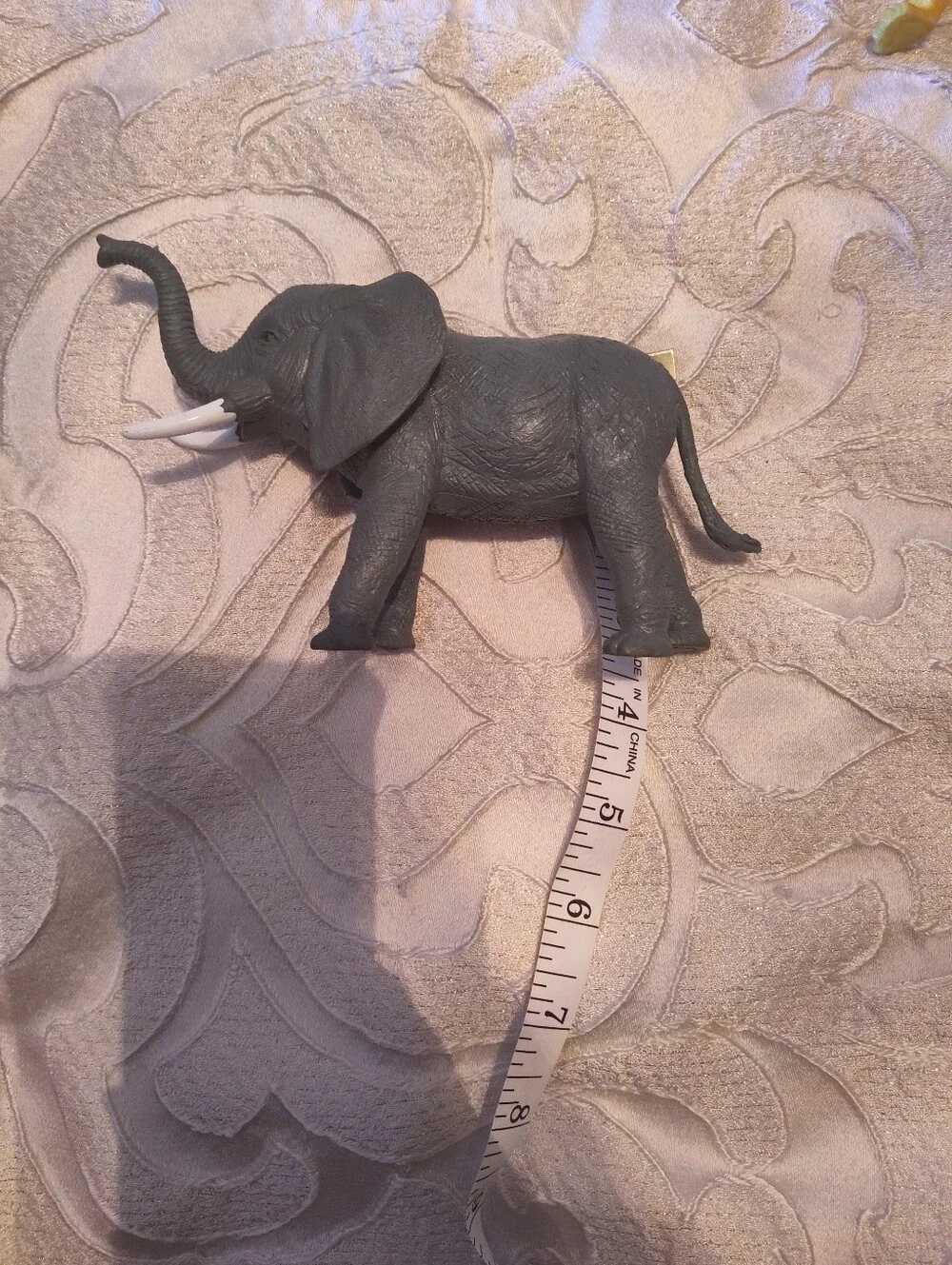 Kids Rubber Animals Standing Squeeze Figures T-Rex Lion Elephant Learning Toys